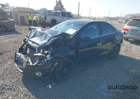 2013 Chevrolet Sonic Lt Auto из США, поврежденный, VIN 1G1JC5SG5D4110763